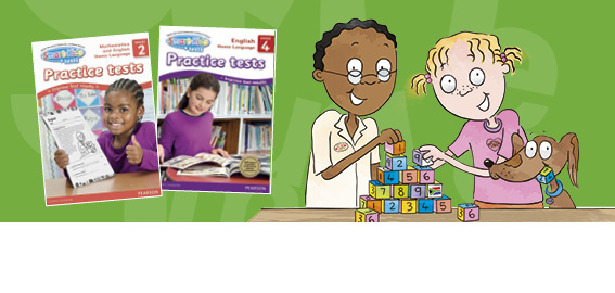 Smart-Kids Practice tests for Grades 1 to 6 in Mathematics and English Home Language.