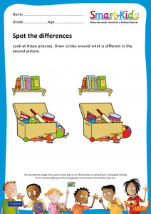 Preschool: Spot the differences